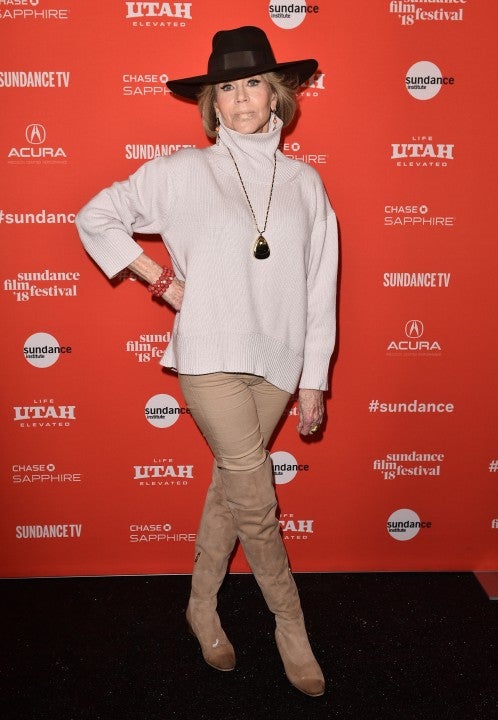 Jane Fonda at 2018 Sundance