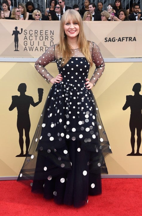 Emily Tarver at 2018 SAG Awards