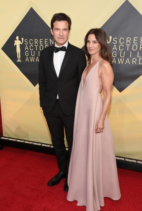 Jason Bateman and Amanda Anka at 2018 SAG Awards