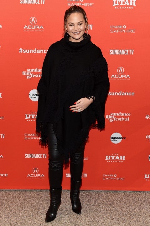 Chrissy Teigen at Sundance 2018