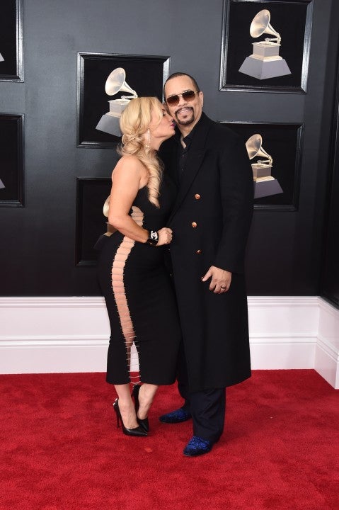 Coco Austin and Ice-T at 2018 GRAMMYs