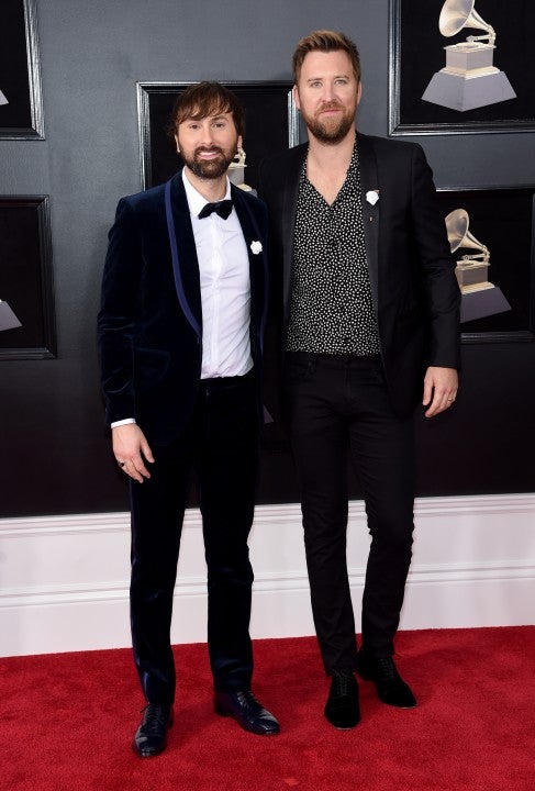 Dave Haywood and Charles Kelley of Lady Antebellum at 2018 GRAMMYs