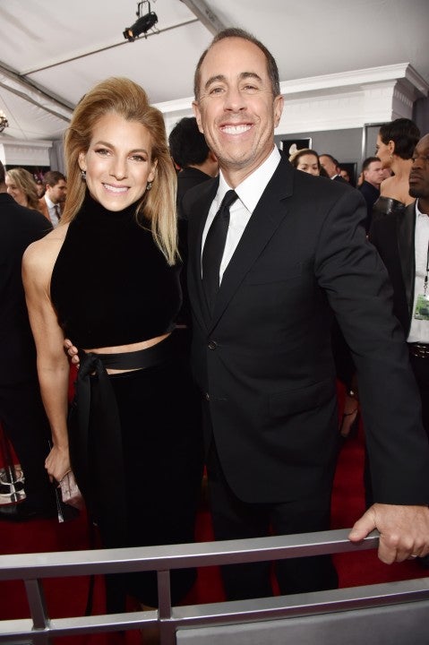 Jessica and Jerry Seinfeld at 2018 GRAMMYs