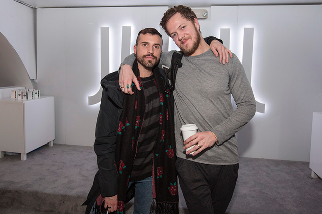Tyler Glenn and Dan Reynolds at Sundance 2018