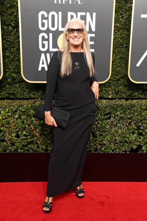 Jane Campion at 2018 Golden Globe Awards