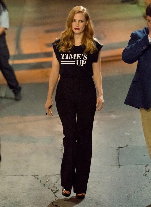 Jessica Chastain Times Up Shirt