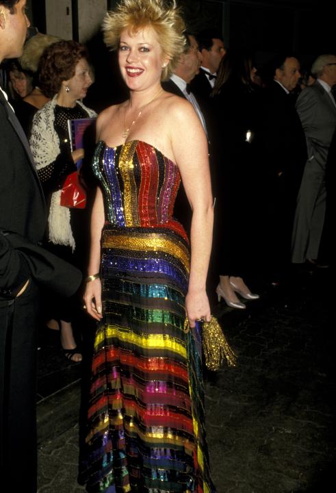 Melanie Griffith at 1987 Golden Globe Awards