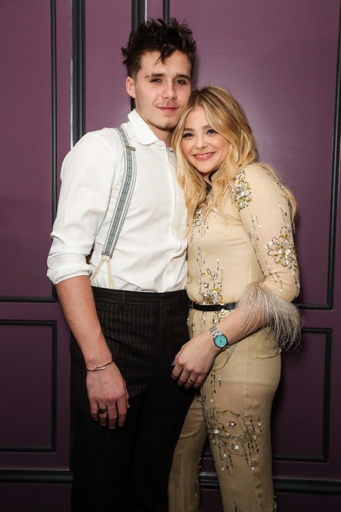 Brooklyn Beckham and Chloe Grace Moretz at her 21st birthday party