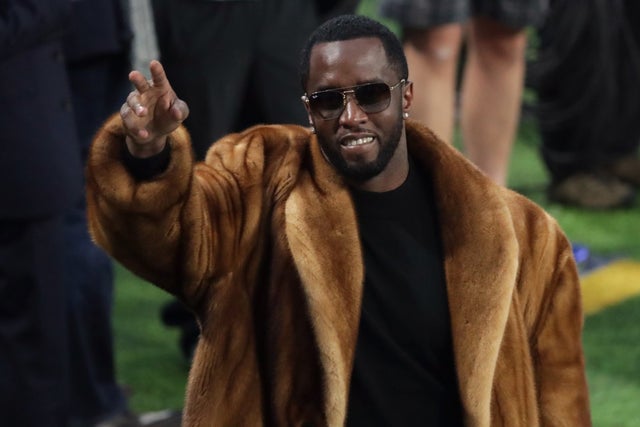 Diddy at Super Bowl LII