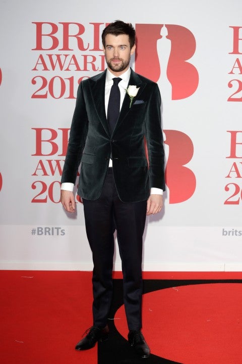Jack Whitehall at 2018 BRIT awards