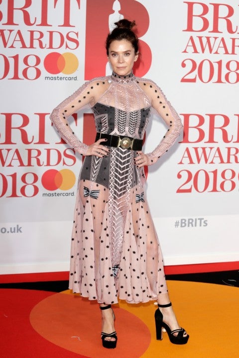 Anna Friel at 2018 BRIT Awards