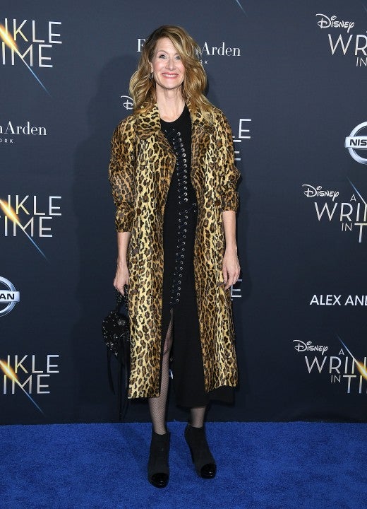 Laura Dern at A Wrinkle in Time premiere