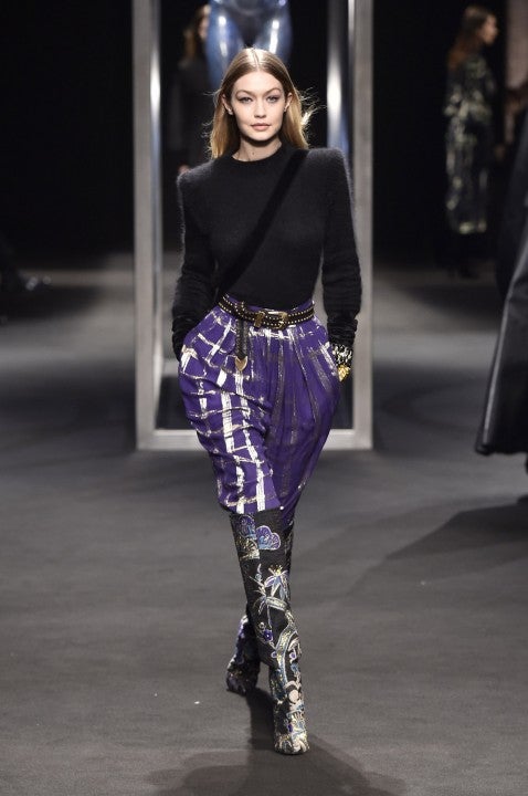 Gigi Hadid Milan Fashion Week Alberta 