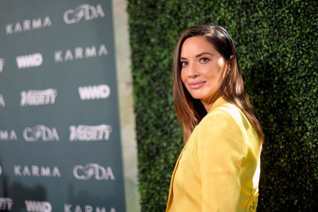 Olivia Munn at the Runway To Red Carpet luncheon at the Chateau Marmont in Los Angeles on Feb. 20