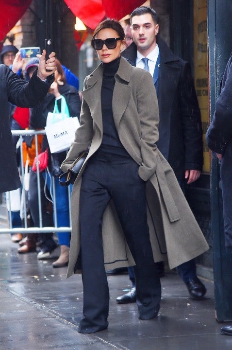 Victoria Beckham Leaves Balthazar in New York City on Feb. 11