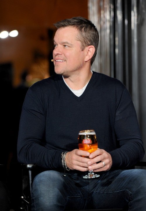 Matt Damon at Stella Artois event