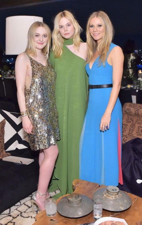 Elle Fanning, Dakota Fanning and Gwyneth Paltrow