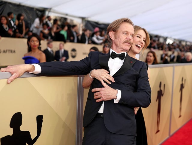 William H. Macy and Felicity Huffman at the 24th Annual Screen Actors Guild Awards