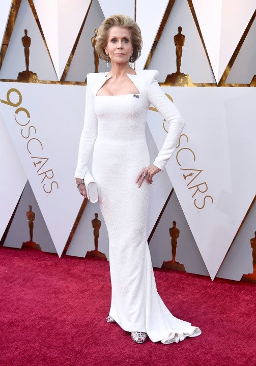 Jane Fonda at 2018 Oscars