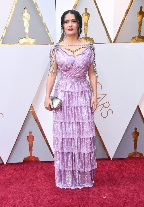 Salma Hayek at 2018 Oscars