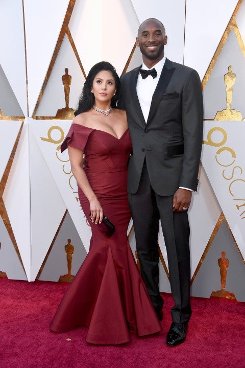 Vanessa and Kobe Bryant at 2018 Oscars