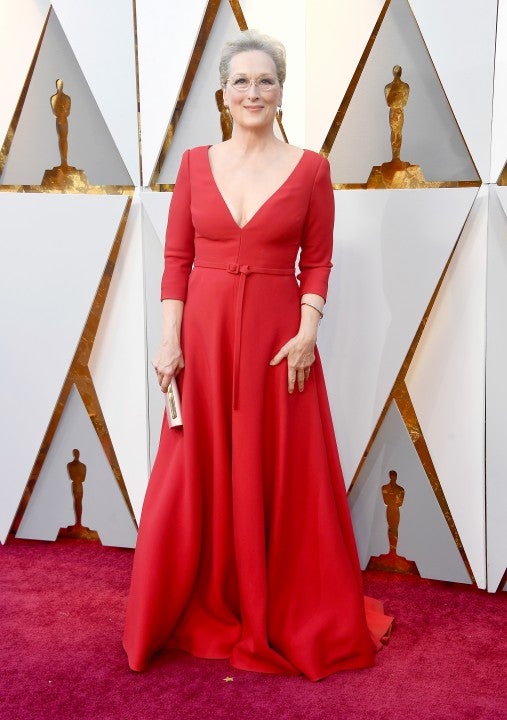 Meryl Streep at 2018 Oscars