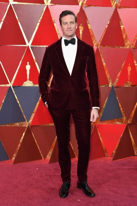 Armie Hammer at 2018 Oscars