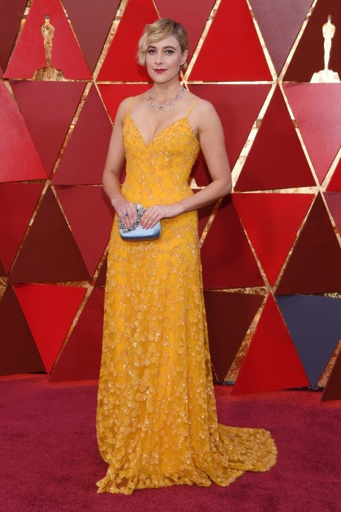 Greta Gerwig at 2018 Oscars