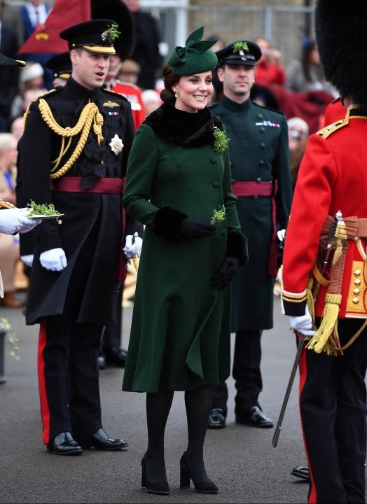 Kate Middleton on St Patrick's Day