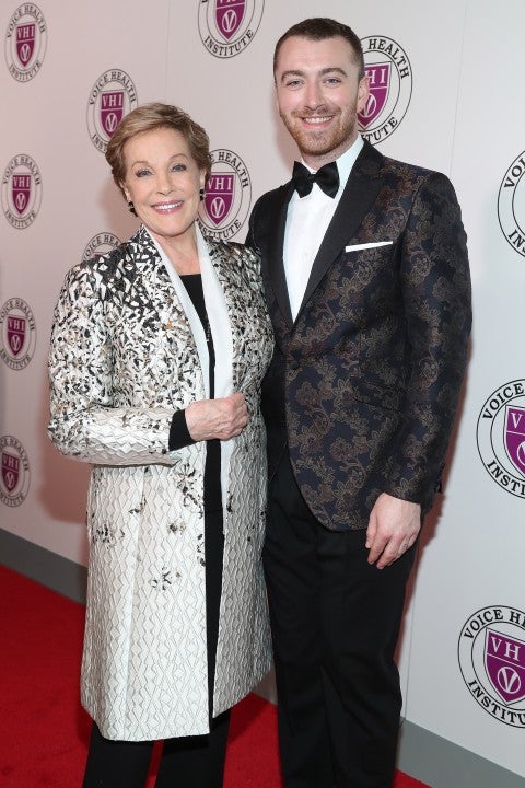 Julie Andrews and Sam Smith