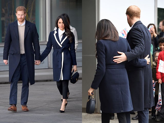 Prince Harry and Meghan Markle at Birmingham