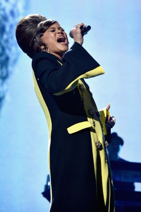 Andra Day at the 33rd Annual Rock & Roll Hall of Fame Induction Ceremony