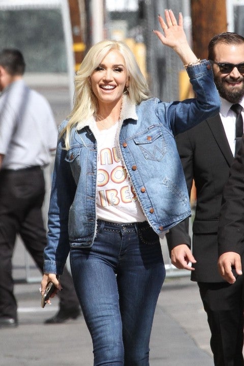 Gwen Stefani at Jimmy Kimmel Live