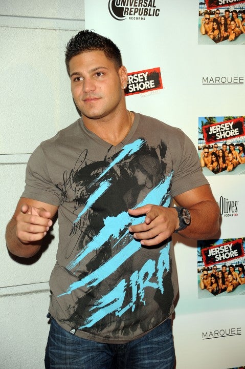 Ronnie Ortiz-Magro attends the 'Jersey Shore' album release party at Marquee on July 13, 2010 