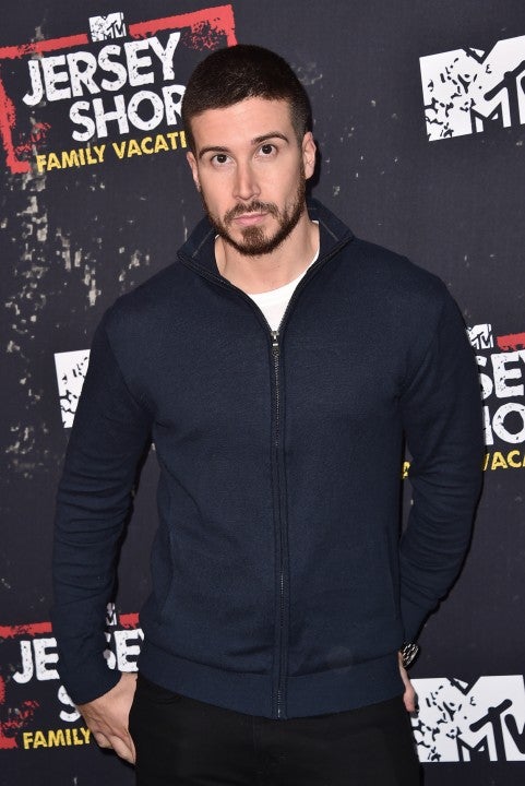 Vinny Guadagnino attends the Premiere of MTV Network's 'Jersey Shore: Family Vacation'