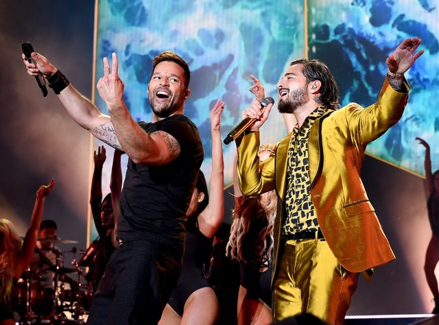 Ricky Martin and Maluma