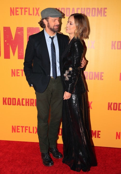 Jason Sudeikis and Olivia Wilde at Kodachrome premiere