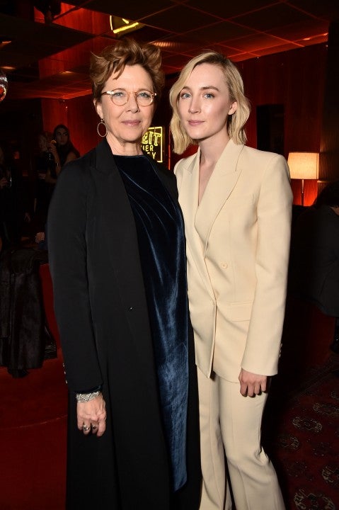 Annette Bening and Saoirse Ronan