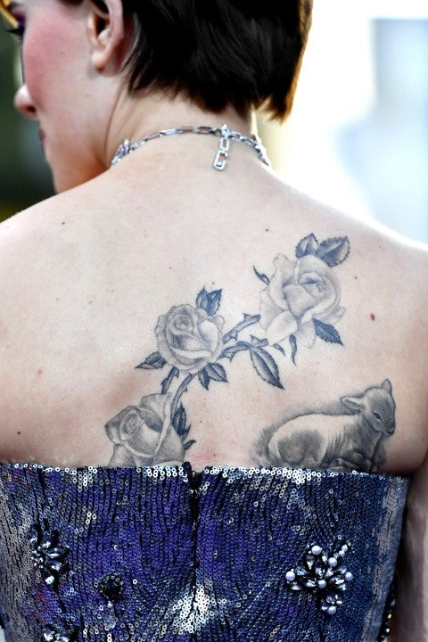 Prettiest fine line spine tattoo 💗 - Tattoos By Teigen