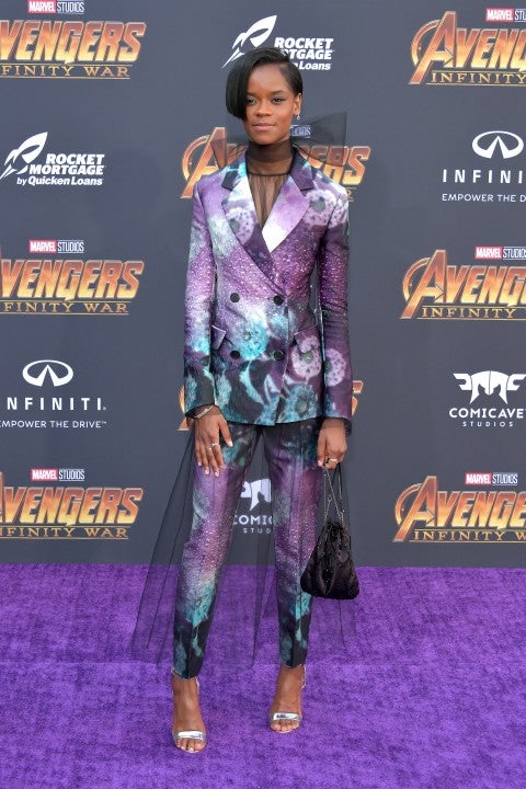 Letitia Wright at 'Avengers: Infinity War'  premiere