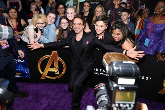 Robert Downey Jr. at Avengers Infinity War premiere