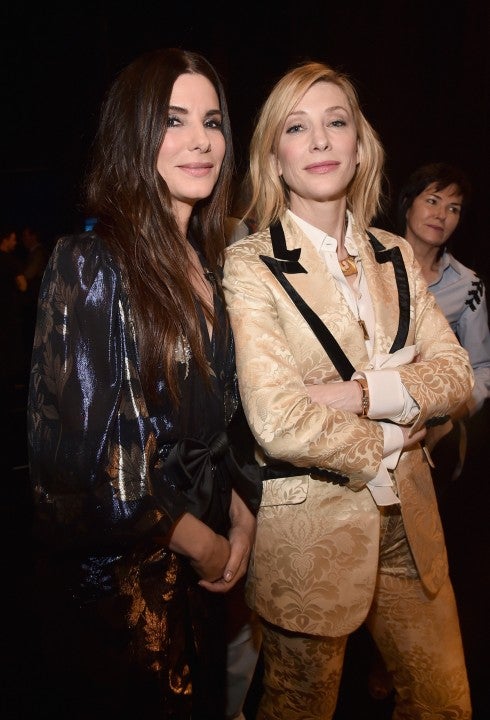 Sandra Bullock and Cate Blanchett
