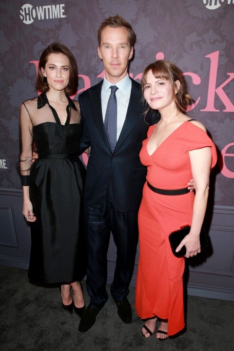 Allison Williams, Benedict Cumberbatch, and Jennifer Jason Leigh at Patrick Melrose premiere