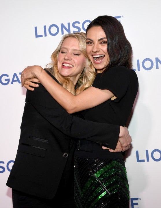 Kate McKinnon and Mila Kunis at CinemaCon 2018