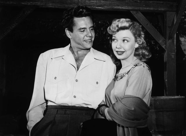 Mary Hatcher and Desi Arnaz in 'Holiday in Havana' (1949)