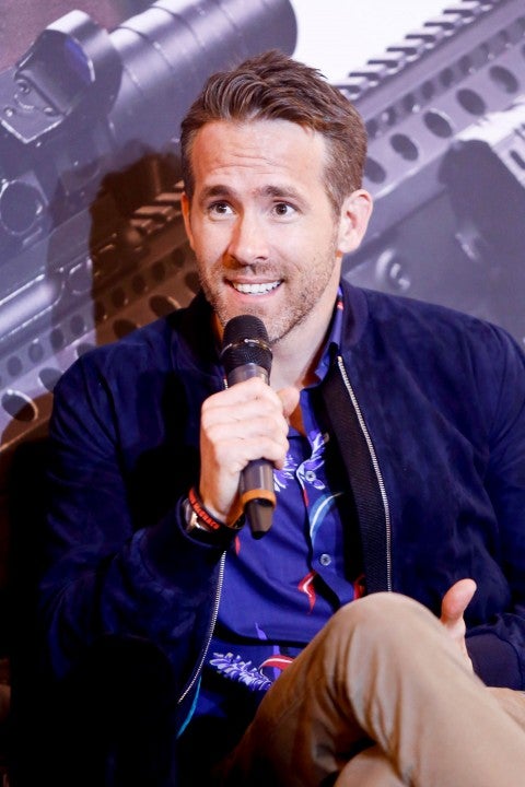 Ryan Reynolds at Deadpool 2 photocall in Mexico City