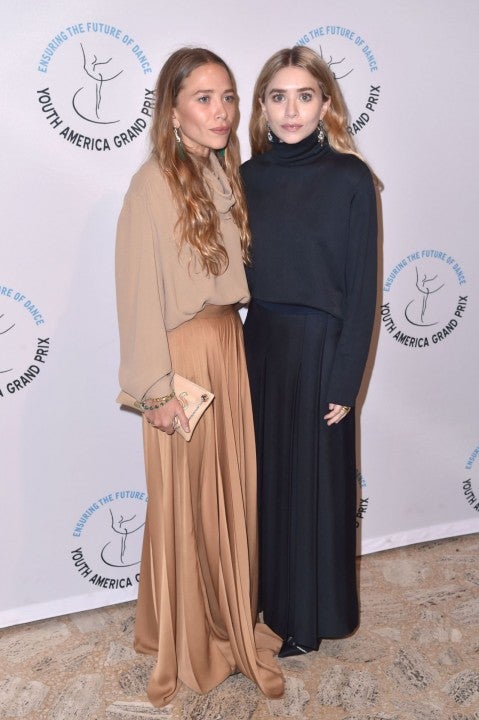 Mary-Kate and Ashley Olsen at Youth America Grand Prix