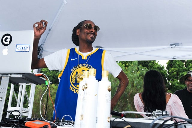 Snoop Dogg performs at the CÎROC Summer Colada Revolve Festival on April 15