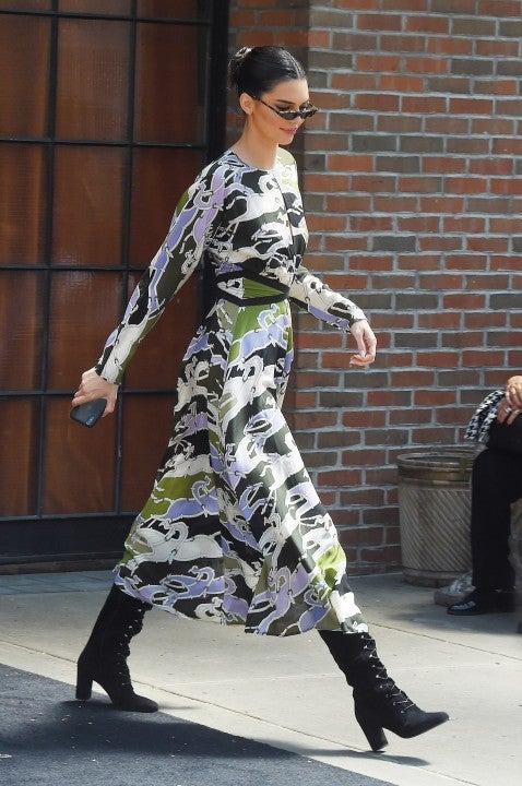 Kendall Jenner at bowery hotel