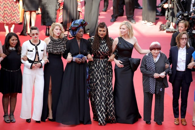 Cate Blanchett Ava DuVernay Womens Cannes March